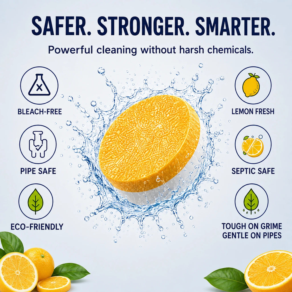 LemonBlast™ Drain Cleaning Tablets for Sink & Pipes (🔥BUY 1 GET 1 FREE🔥)