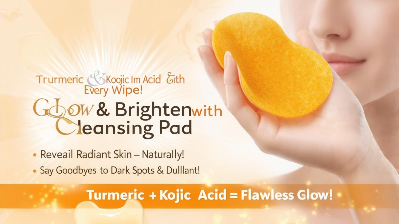 Turmeric Kojic Acid Cleansing Pads