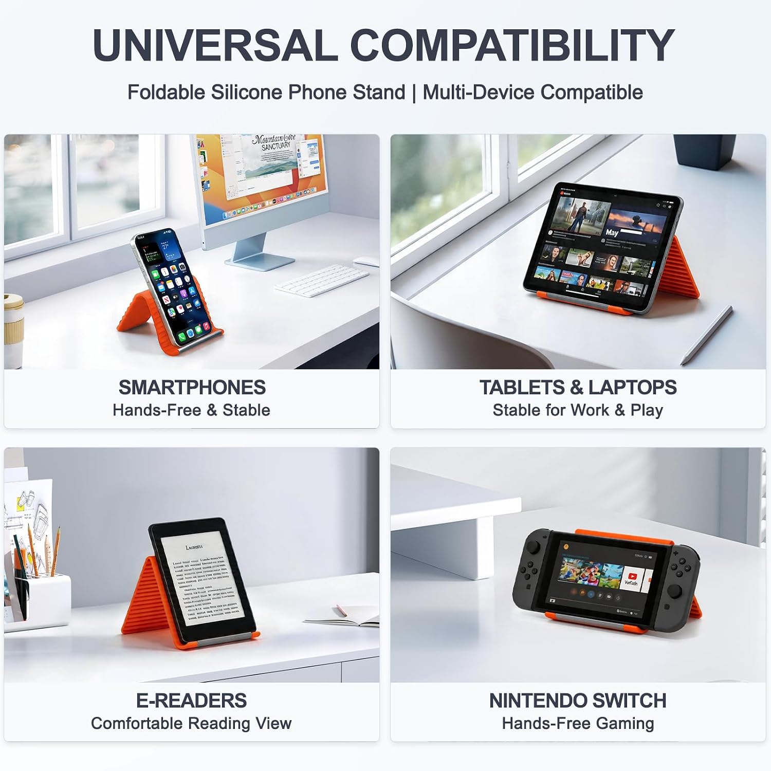 Foldable Silicone Phone Stand