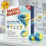 Magic Bubble™ Dual Action Magic Toilet Tablet 24 Tablets (🔥BUY 1 GET 1 FREE🔥)